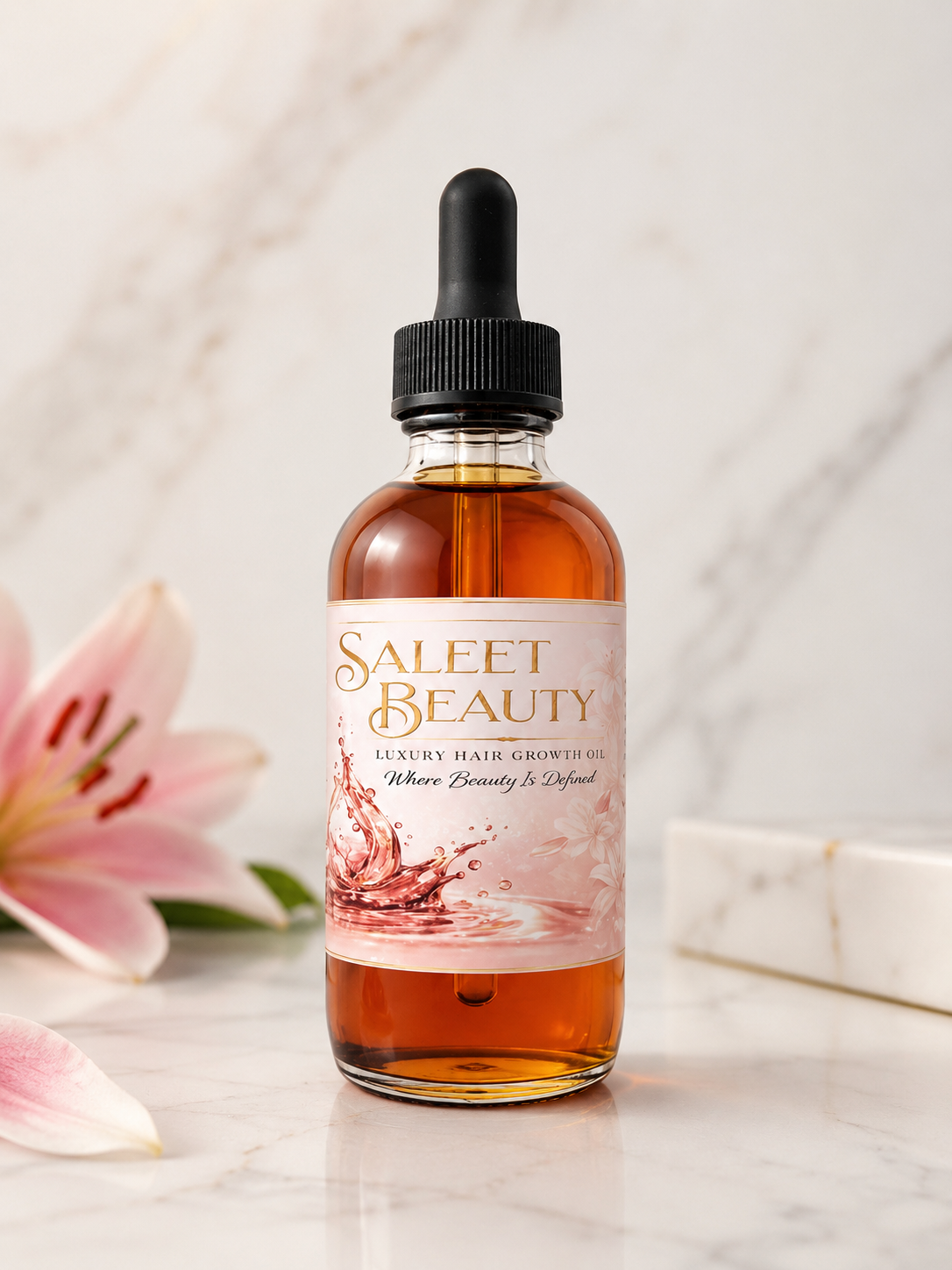 Saleet Beauty Luxury Botanical Hair & Scalp Oil