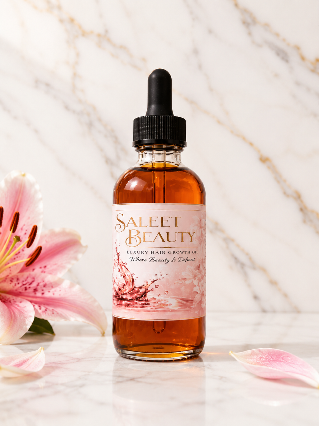 Saleet Beauty Luxury Botanical Hair & Scalp Oil