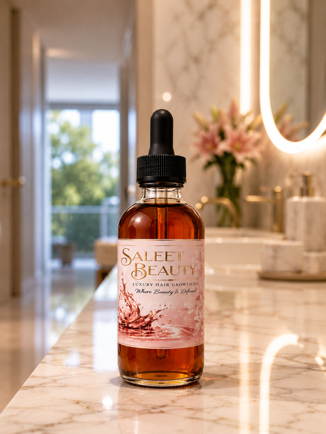 Saleet Beauty Luxury Botanical Hair & Scalp Oil